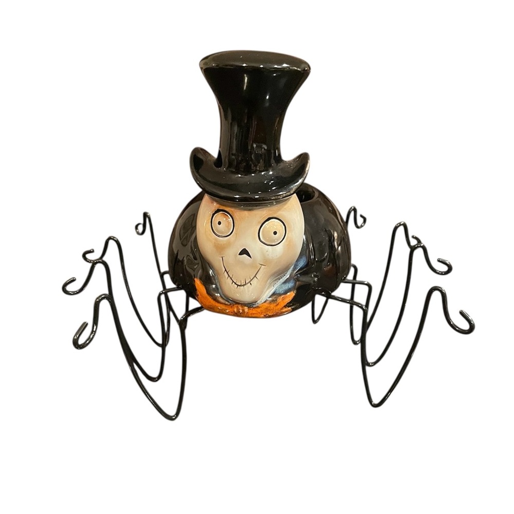 Yankee Candle Boney Bunch Daddy Long Legs Spider Candle Holder Halloween 2016